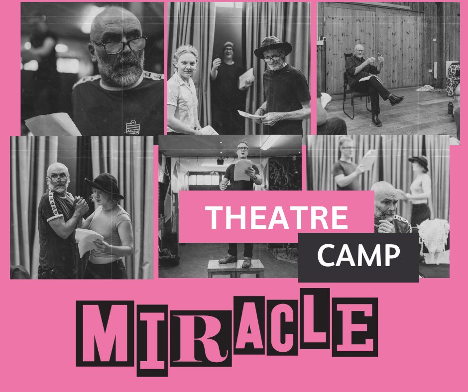 Join Miracle Theatre for Theatre Camp! Immerse yourself in a 3-day theatre staycation led by director Kyla Goodey and our Miracle team. Express interest by 9 am, 9th October 👉 bit.ly/MiracleCamp #MiracleTheatreCamp #CornwallActors #TheatreOpportunity #UKSPF #CIOSGOODGROWTH