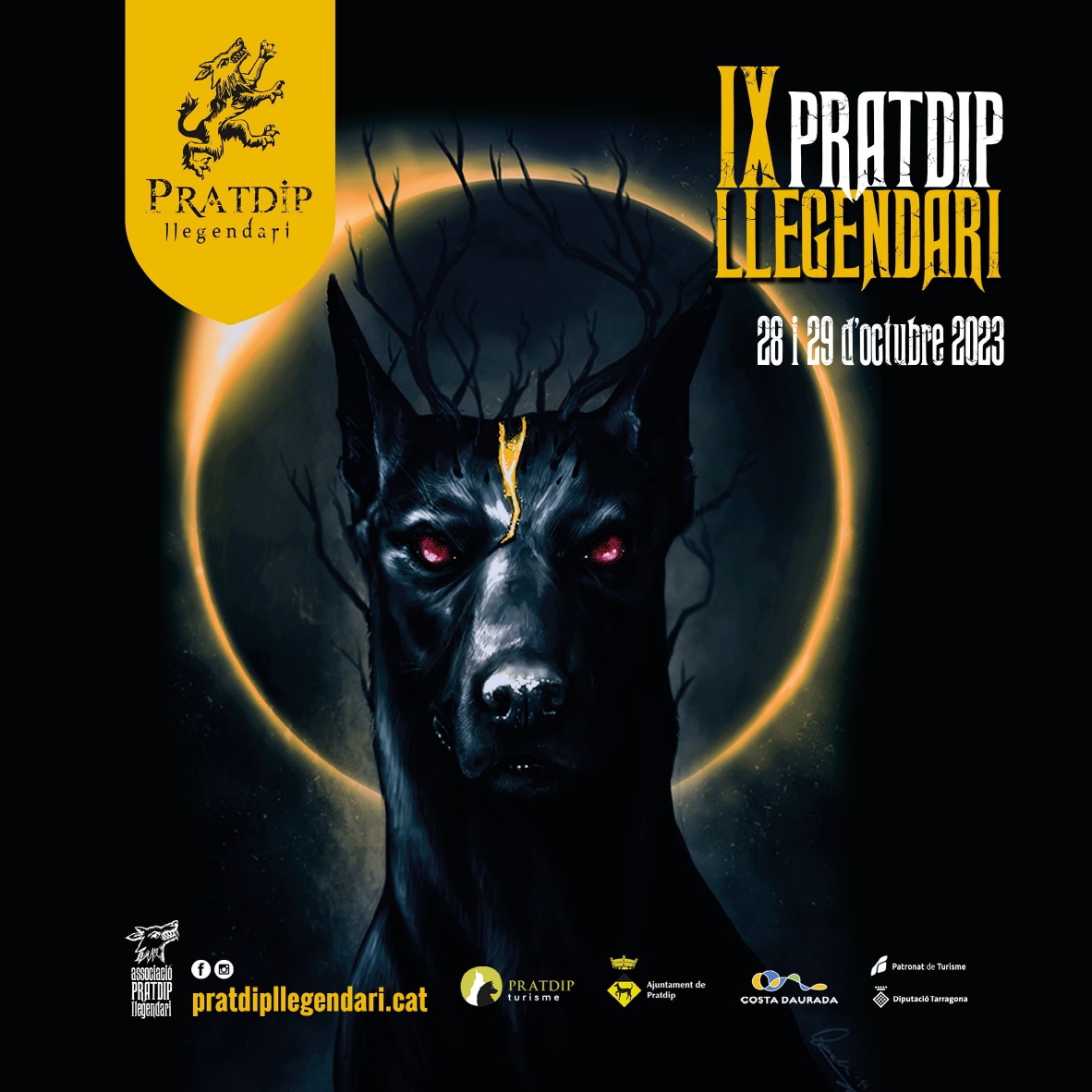 PratdipTurisme's tweet photo. 🐺 El Pratdip Llegendari, s’acosta!🐺
Compartim el programa on podeu consultar espectacles, horaris, localitzacions, on aparcar, on  menjar, com arribar…🦇
Més informació a la web:https://t.co/na8FZpU16Q
🧛‍♂️ Si veniu disfressats serà més divertit!
Us hi esperem!😸😸 https://t.co/vOdXjTDEsx