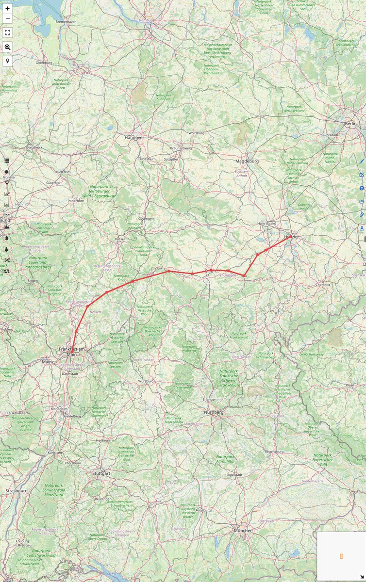 OlafSimons's tweet image. Versuchsweise mal die wichtigste deutsche #Postroute des 18. Jahrhunderts im #FactGrid modelliert (der Zeitraum der Gültigkeit wird wohl größer sein...)
database.factgrid.de/wiki/Item:Q635…