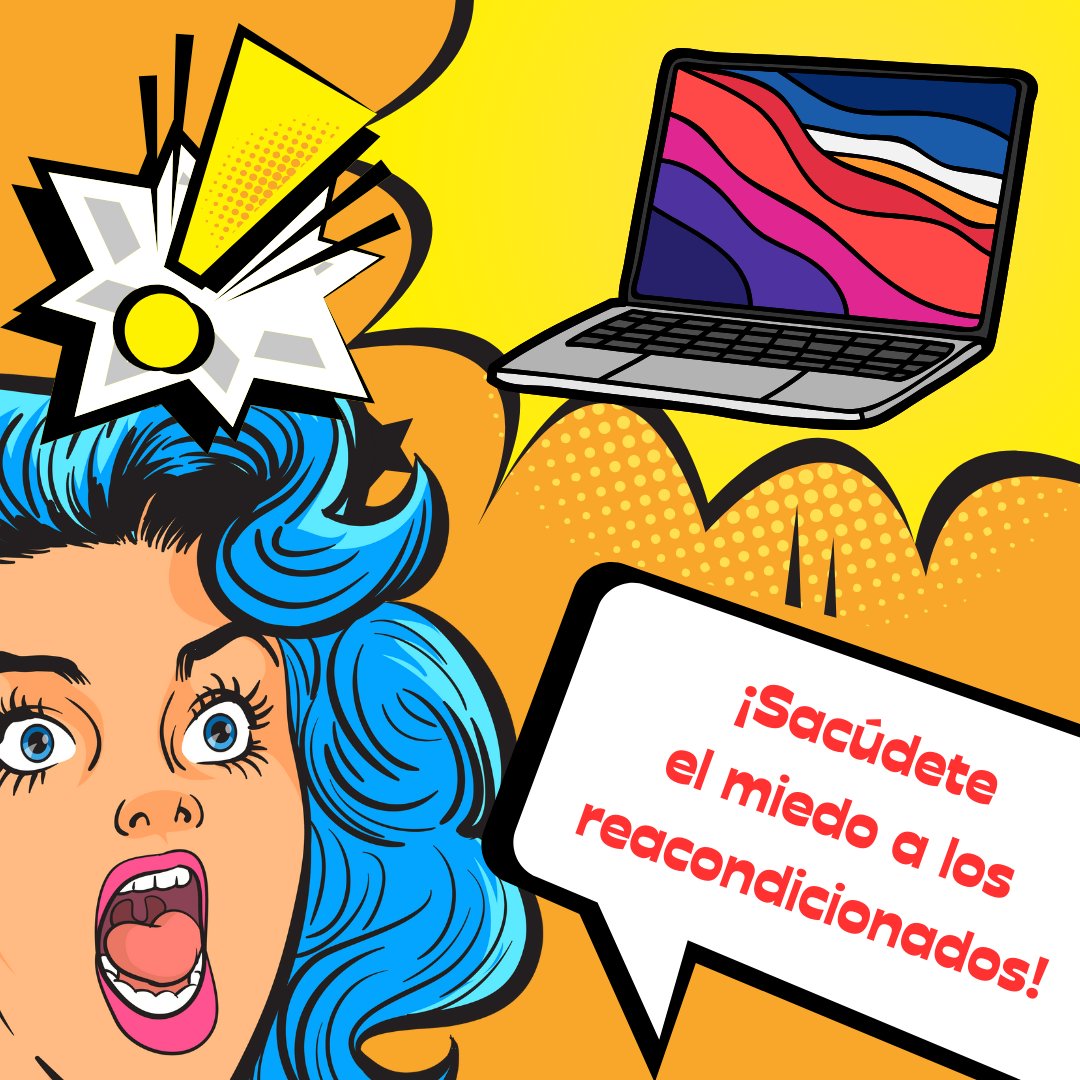 ¿Miedo a optar por dispositivos reacondicionados? ¡Sacúdetelo! 
Comprar reacondicionados solo te ofrece beneficios. Compra rápido y seguro los mejores ordenadores y portátiles en shop.mundoinformatica.es #ordenadoresreacondicionados #portátilesreacondicionadosSevilla