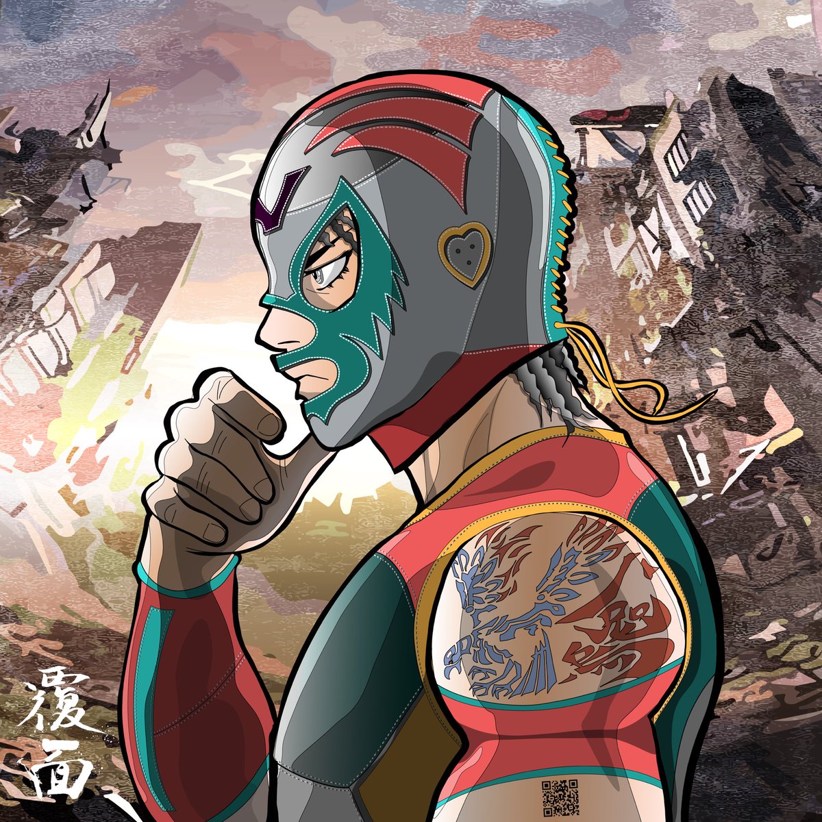 watamask's tweet photo. "Now, who is the next opponent?"#myart #mydrawingstyle #characterillustration #characterartist #drawing #originalcharacter #vectorart https://t.co/yQRAQ19mMD