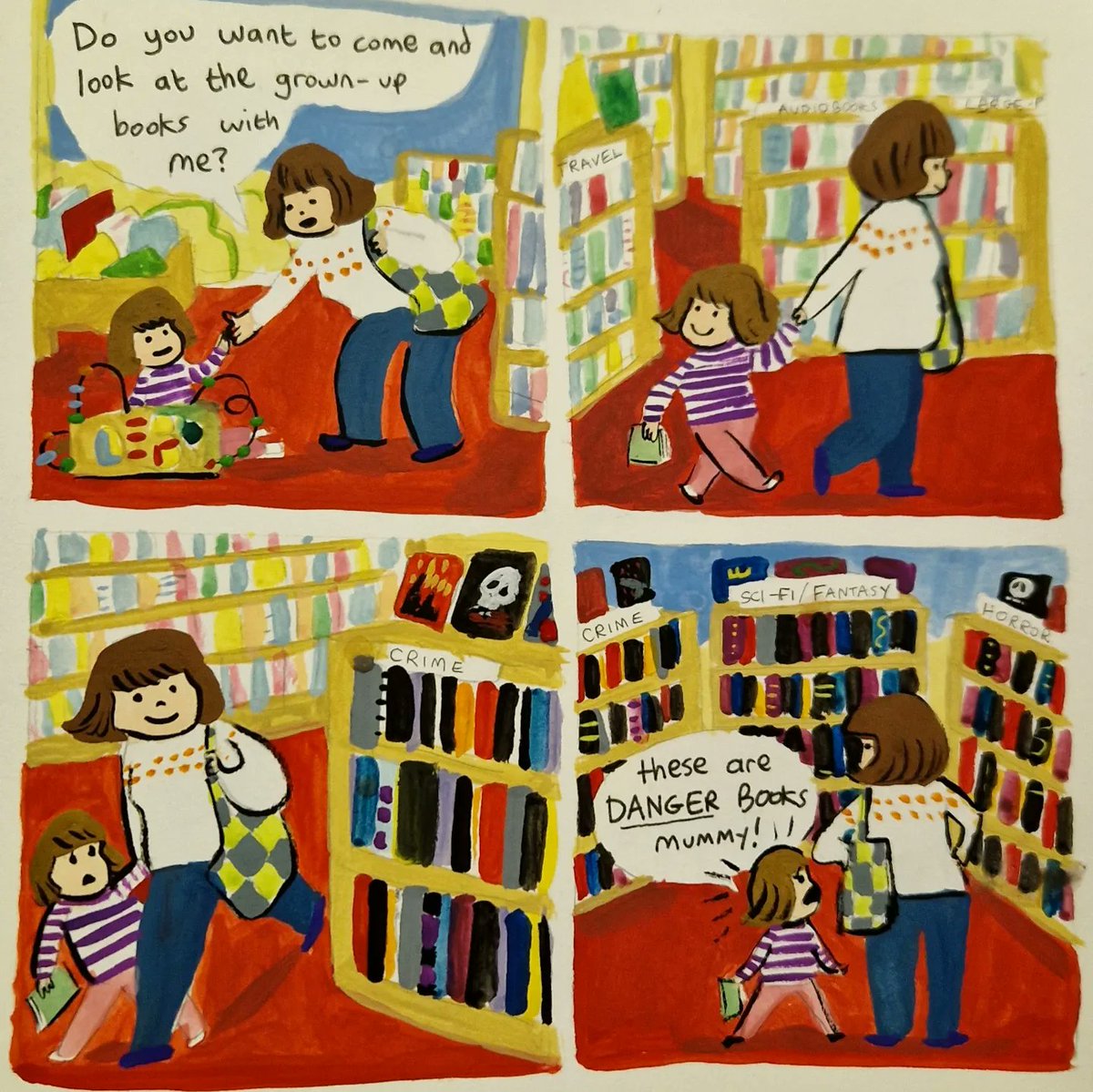 Trouble at the library