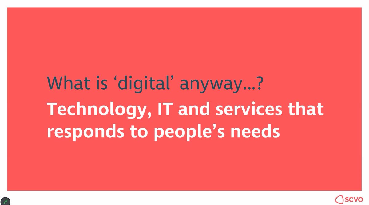 NICVA's tweet photo. 🔵What is digital?
🔵How can it help with service delivery?
🔵Where is NI's Digital Strategy?
Lots of great discussion, questions & support needs highlighted at our event this morning, on helping VCSE organisations grow their digital capacity.
#DigitalMonth
#FutureThinking https://t.co/6DmZh5mojS