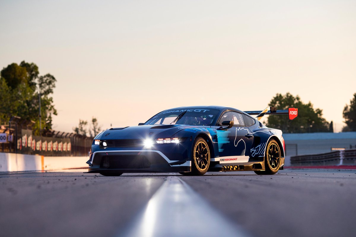 🤝 Welcome Dinamic GT to the #FordMustang family, as our first #Mustang GT3 Customer Racing Team competing in #GTWorldChEu in 2024. 
Tune in to watch this pony stampede around some of the best tracks in Europe. #BredtoRaceFP