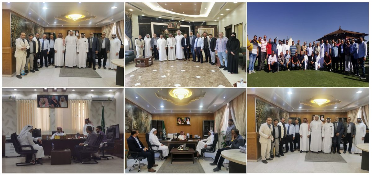 AFM_Company's tweet photo. زيارة رئيس مجلس الإدارة المهندس/ فريد احمد مصطفى، وفريق الإدارة المركزية – لفريق عمل قطاع الباحة والطائف (4 اكتوبر 20023م) https://t.co/xp1SY4unTS