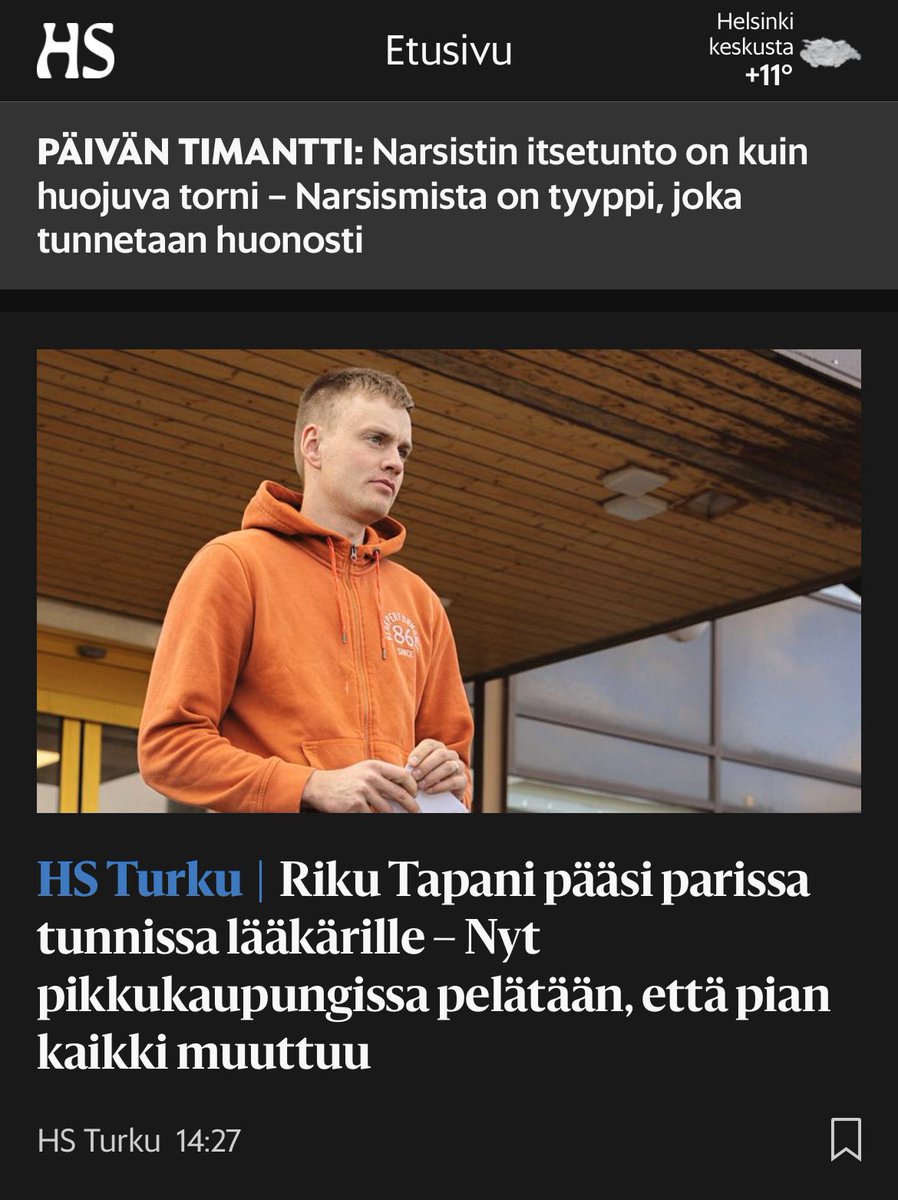 Turkulaiset eivät varmaan ota hyvällä hesalainen lehden pikkukaupungittelua.🤭 #hsturku <a href="/hsfi/">Helsingin Sanomat</a>