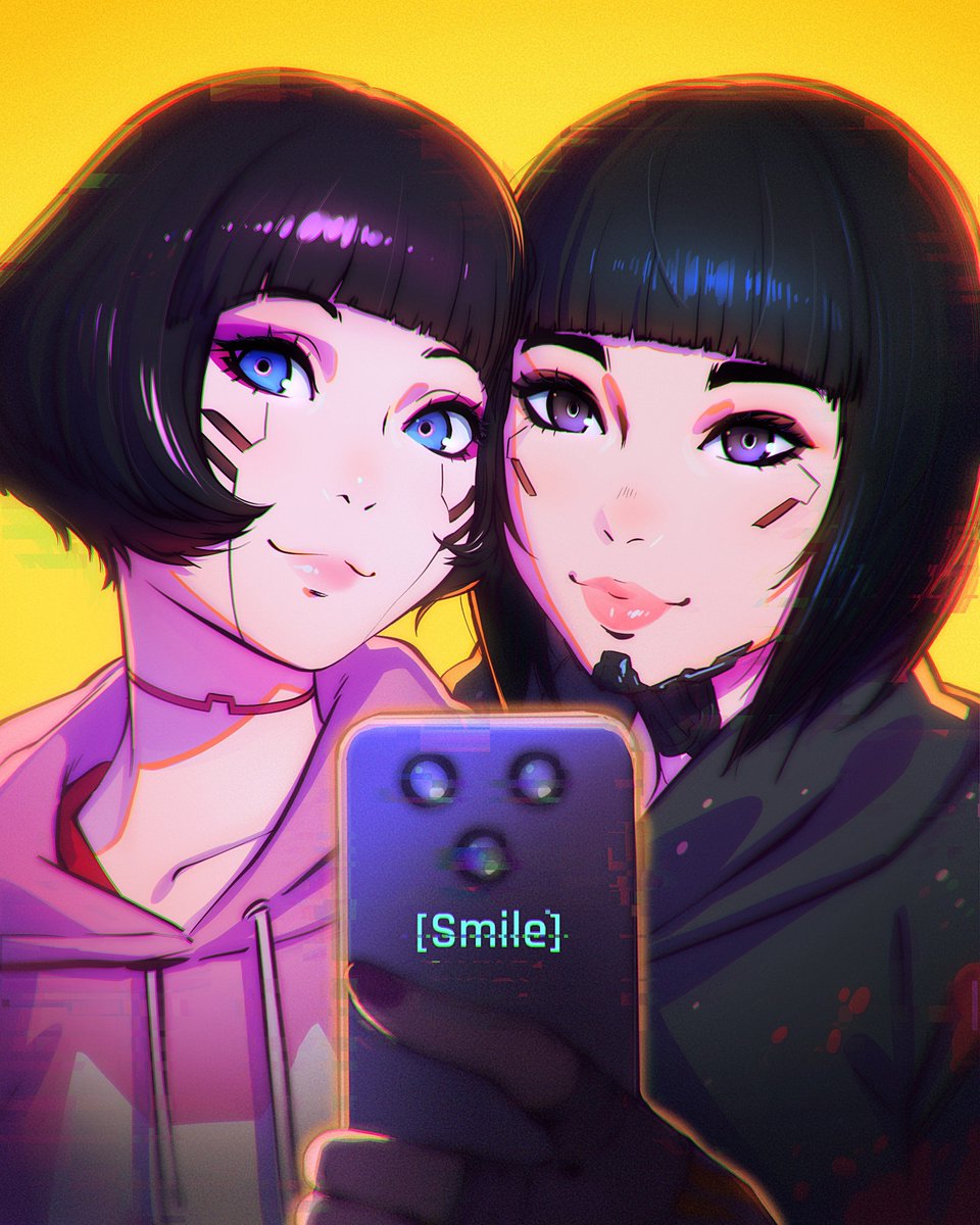 edgerunners's tweet photo. Did you know that Stella from #PhantomLiberty is the older sister to Sasha from the Let You Down music video? #Edgerunners

Artwork by amazing @Kuvshinov_Ilya 😍 https://t.co/aMJlXTiszx
