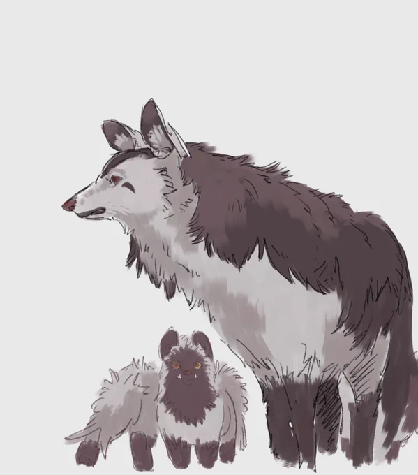 グラエナ ちょっと田舎行けばこの生き物が闊歩するポケモン世界:( ;'꒳`;):