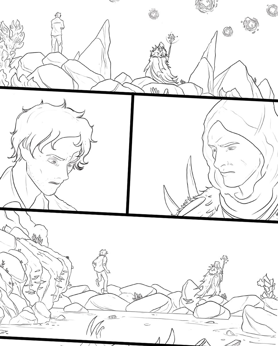 Meanwhile...back in Lovecraftian hell.

#comics #comicbooks #graphicnovels #books #horror #fantasy #hell #dantesinferno #drawing