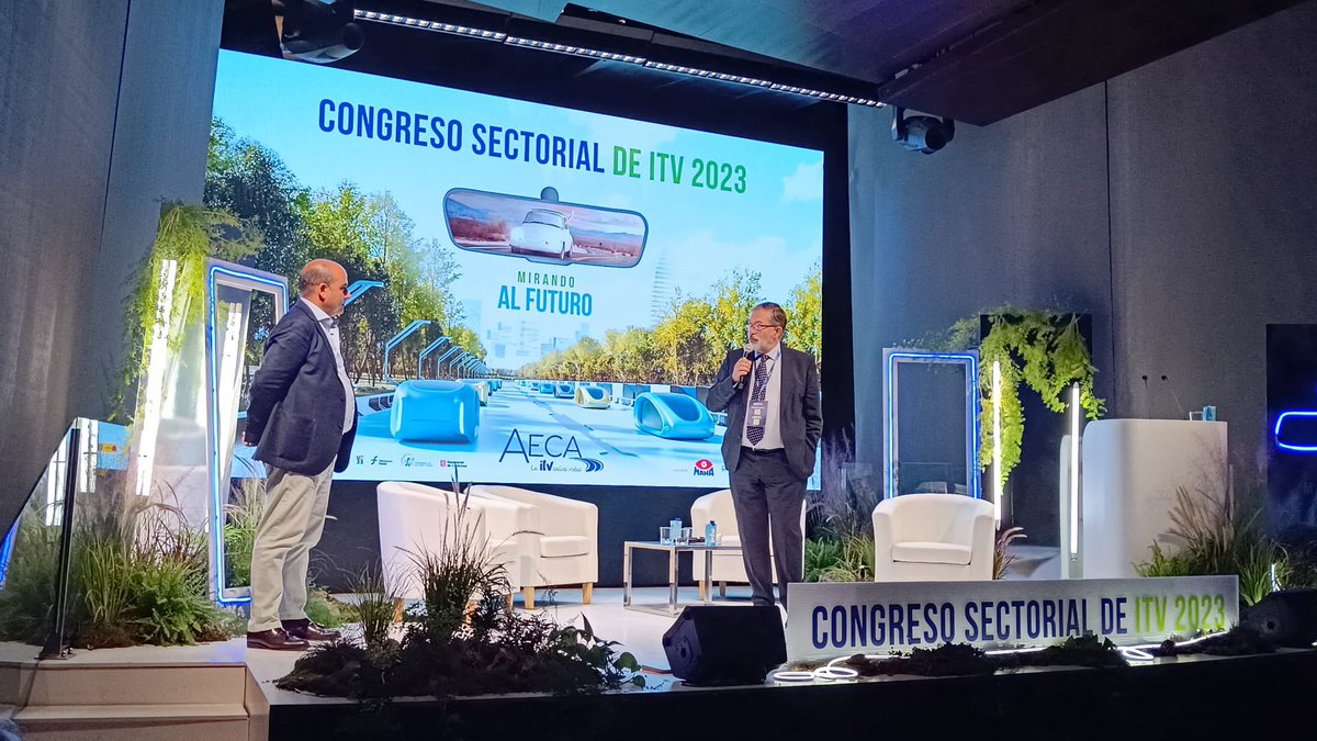 <a href="/DGTes/">Dir. Gral. Tráfico</a> <a href="/Guillermo_Magaz/">Guillermo Magaz</a> <a href="/Unijepol/">Unijepol</a> <a href="/Congreso_Es/">Congreso</a> <a href="/citainsp/">CITA</a> @mincoturgob 🔴Acto de clausura del #CongresoITV2023 

Interviene José Manuel Prieto @mincoturgob y Jesús García Gil, <a href="/AECA_ITV/">AECA-ITV</a> 

#ITVSalvaVidas