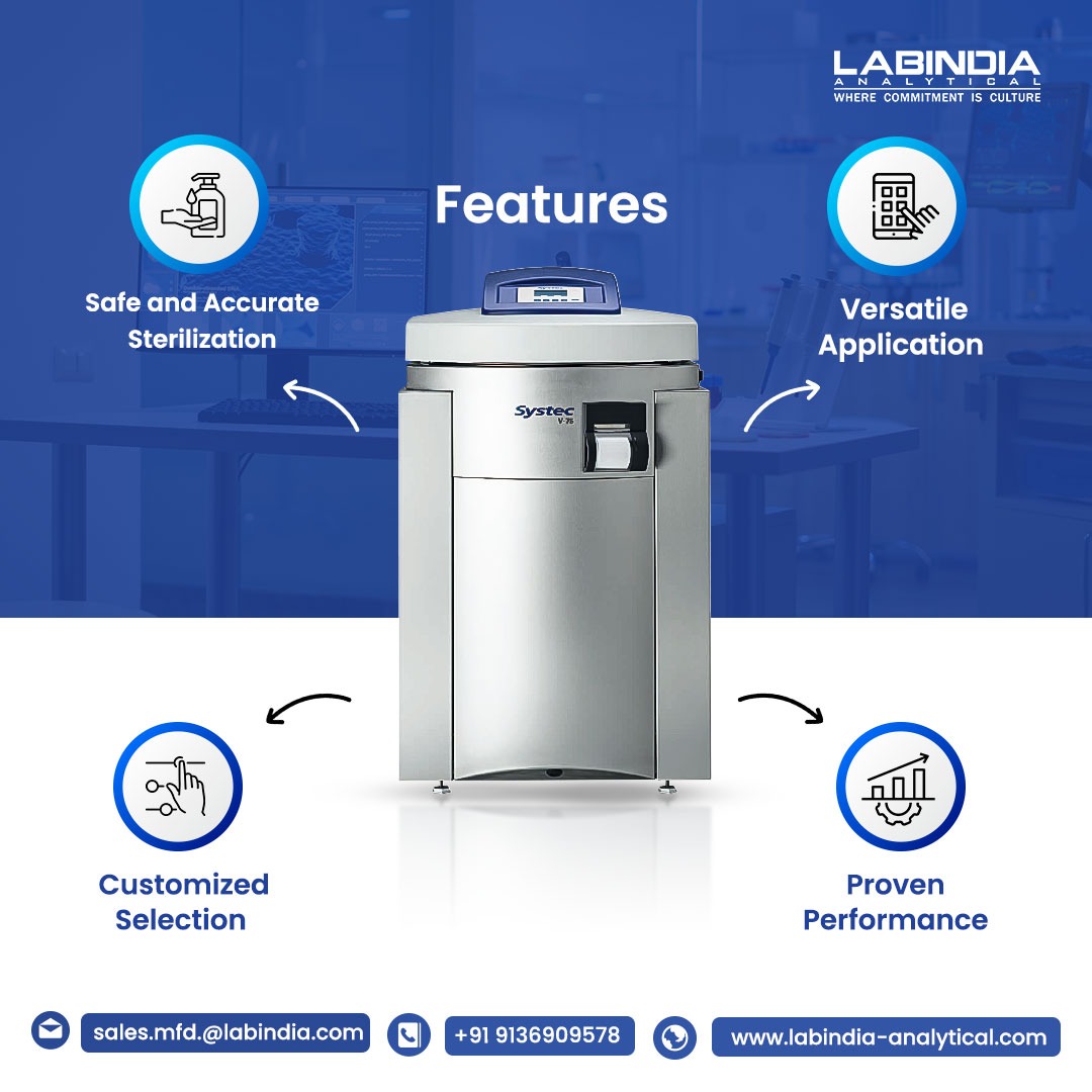 labindiaLife's tweet image. Autoclaves are vital in ensuring the safety and sterilization of laboratory equipment, media, and waste

labindia-analytical.com/product/life-s…

#Labindia #labindiaanalytical #labindialifescience #Lab #research #autoclaves #systec #lifescience