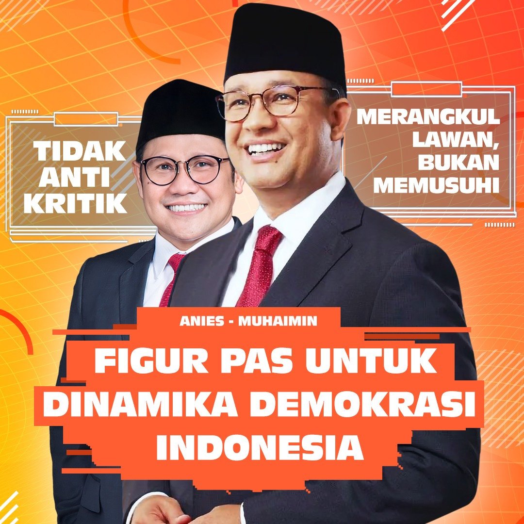 *AMIN Jaga Demokrasi*

#AMINJagaDemokrasi
#AniesMuhaimin2024

_*Penjaga Demokrasi,  Visoner, Berwawasan Luas*_

<a href="/cakimiNOW/">A Muhaimin Iskandar</a>
<a href="/DPP_PKB/">DPP PKB</a>