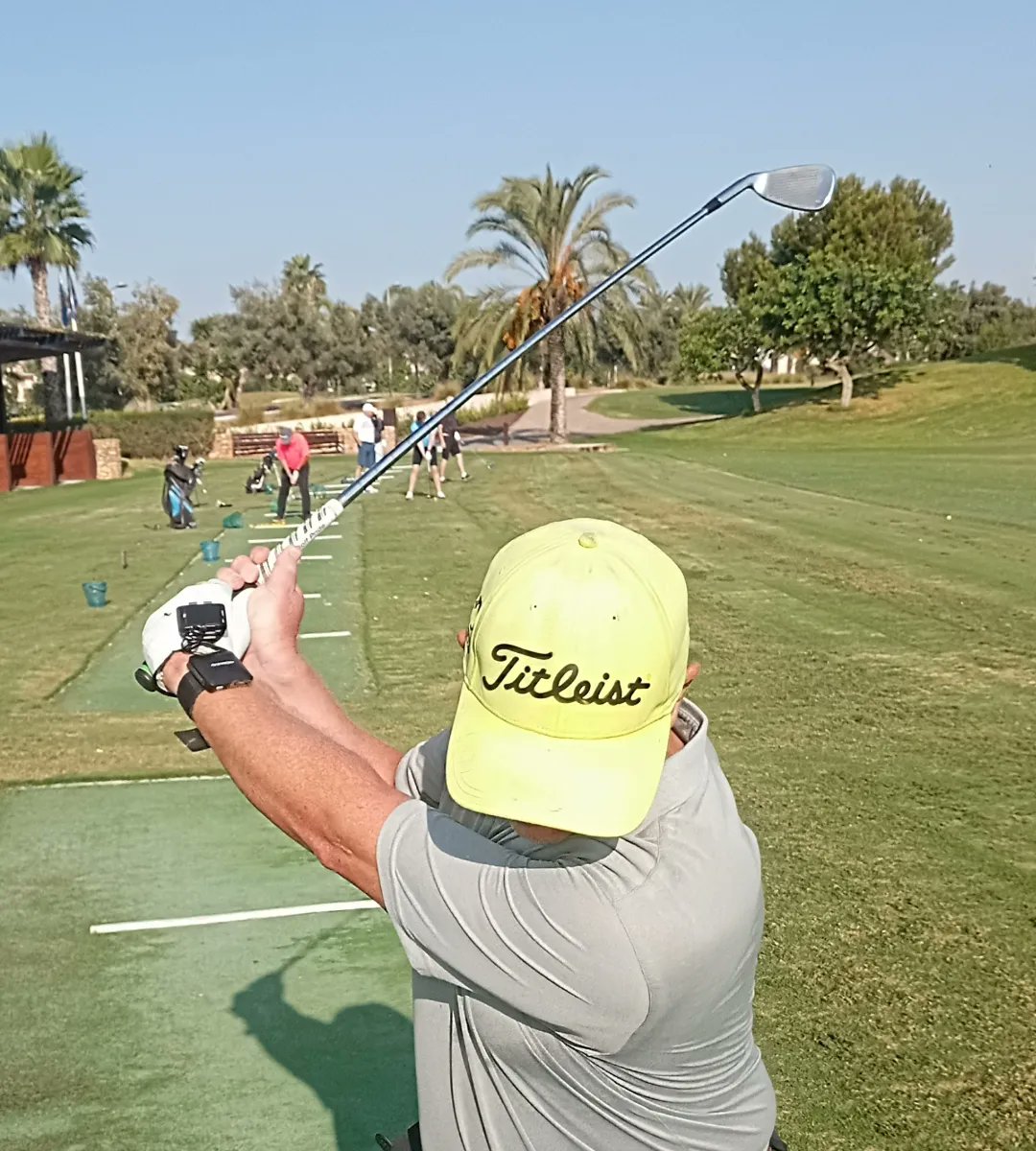 Using <a href="/hackmotion/">HackMotion Golf</a> in order to improve Grant's clubface angle through understand his wrist motion #golfacademy #technology #golfinstruction <a href="/RodaGolfBR/">Roda Golf & Beach Resort</a> 🏌️⛳