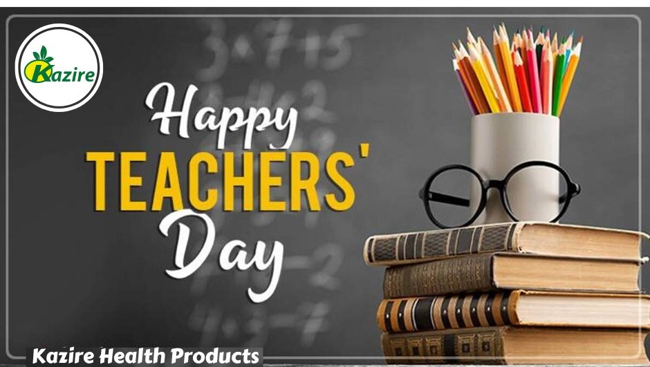 Because they are, the nation is!
#KazireHealthProducts joins the rest in celebration of teachers and their contributions to the Country.
#happyteachersday2023