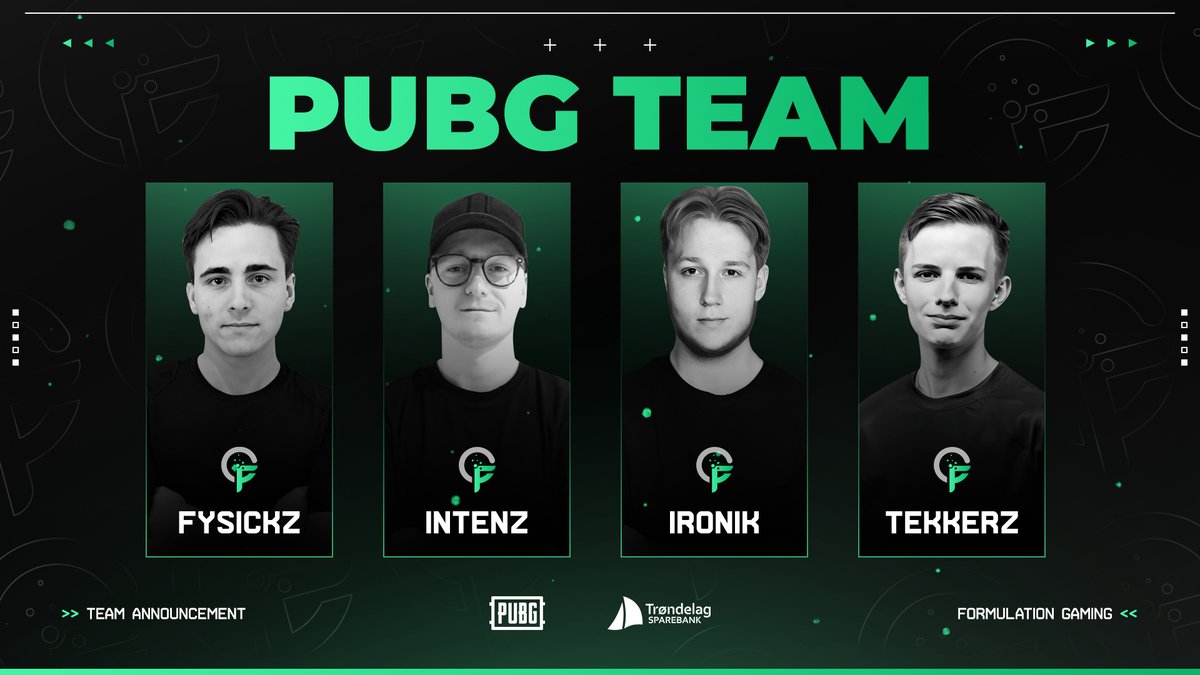 PUBG update

New season, new team! 👏
We will be competing in the PUBG EMEA Championship Fall playoffs later today at 18:00 CEST

⬇️ Link to stream below 

🇳🇴 <a href="/Fysickzz/">Fysickz</a>
🇳🇴 <a href="/intenZx/">intenZ</a>
🇳🇱 <a href="/ironikqq/">Ironik</a>
🇳🇴 <a href="/TekkerZPUBG/">TekkerZ</a>

| #FMG | #FormulationGG | #Madbrewers |