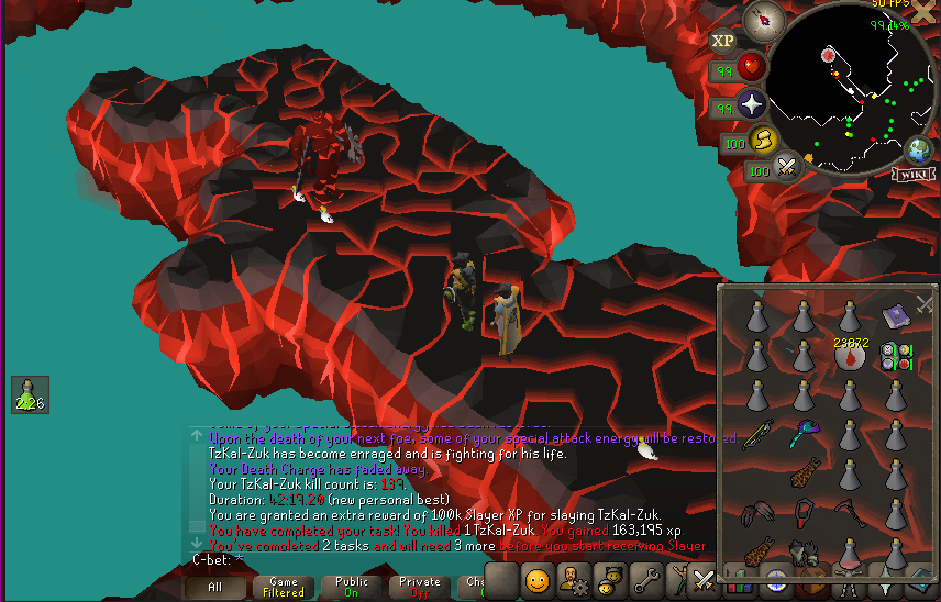 I banked the venator for the screenie s42:30 redemption