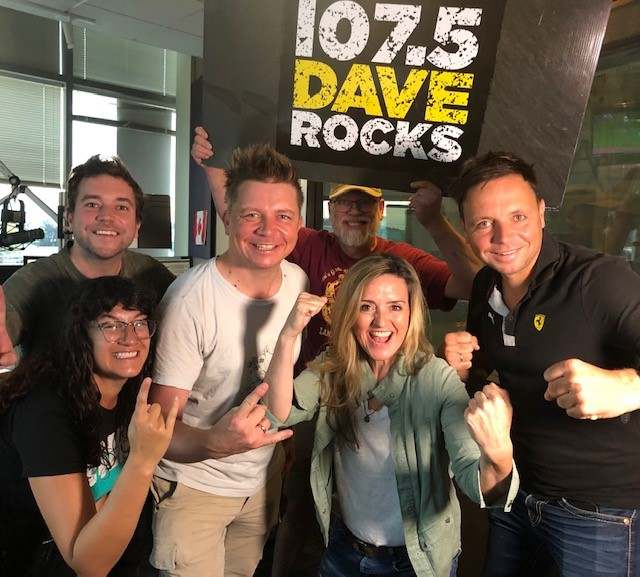 .<a href="/GayleOBrien/">Gayle O'Brien</a>: Bring the PARTY!! #Dorfrocker just in from Germany  to get ya going <a href="/Bingemans/">Bingemans</a> final Oktoberfest weekend at #Koolhaus THIS Saturday. 
Maryann just WON her tix. ONE last chance to WIN  yours tomorrow's #MorningBuzz. 

They got us ready for the weekend! Thanks.