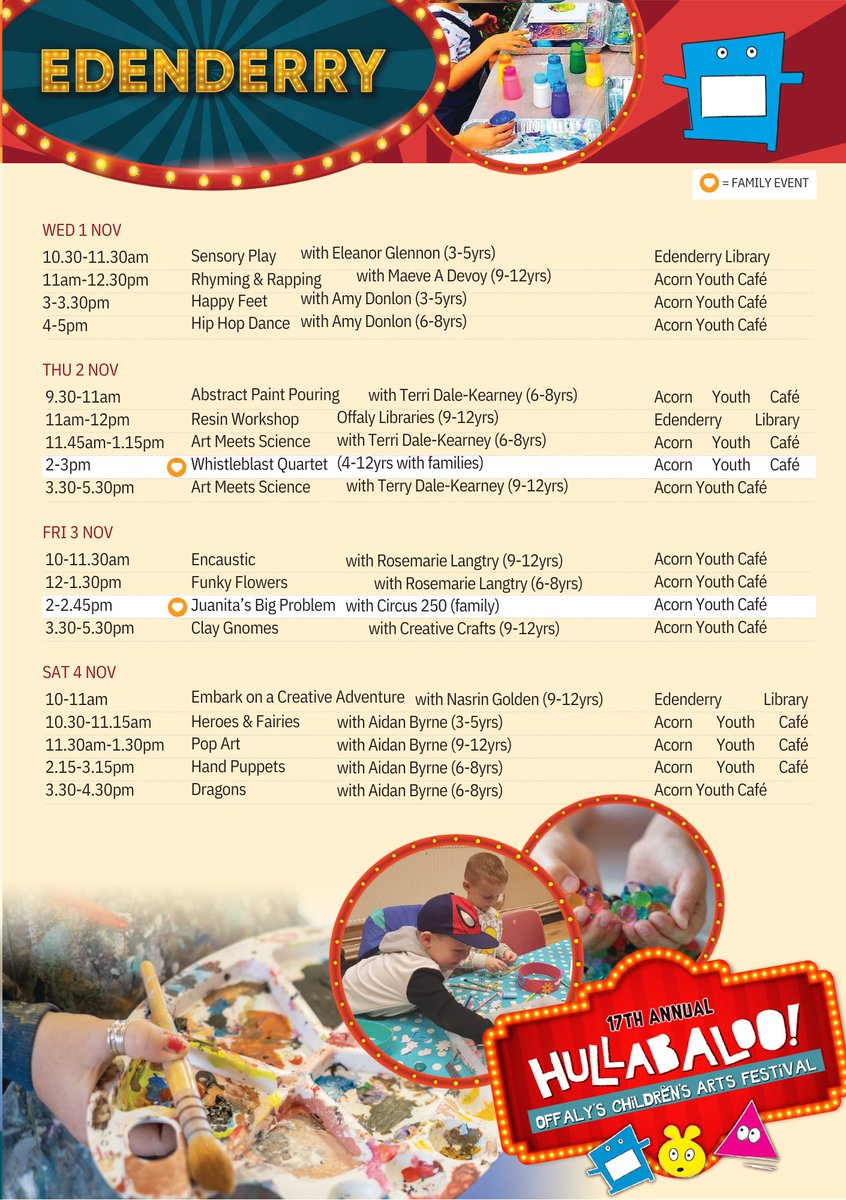 Hullabaloo! Offaly's Children's Arts Festival tweet media