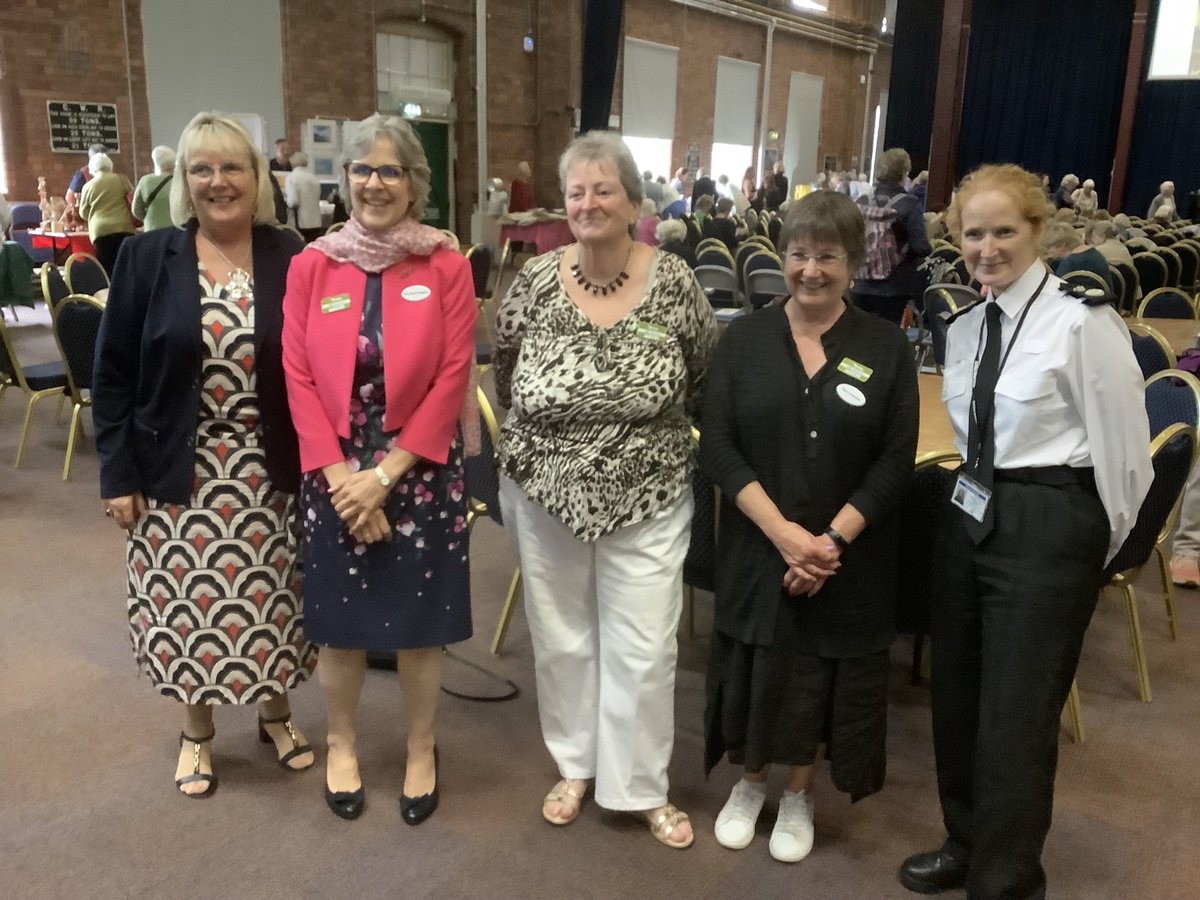 Thank you to all the speakers at our AGM yesterday, so inspiring <a href="/wiltspoliceCC/">Chief Constable of Wiltshire Police</a> <a href="/FloellaBenjamin/">Floella Benjamin</a> <a href="/WomensInstitute/">Women's Institute</a>  Ann Jones. We had a wonderful day.