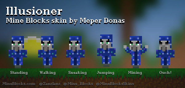 Mine Blocks Skins on X: Illusioner skin by Meper Donas!    / X