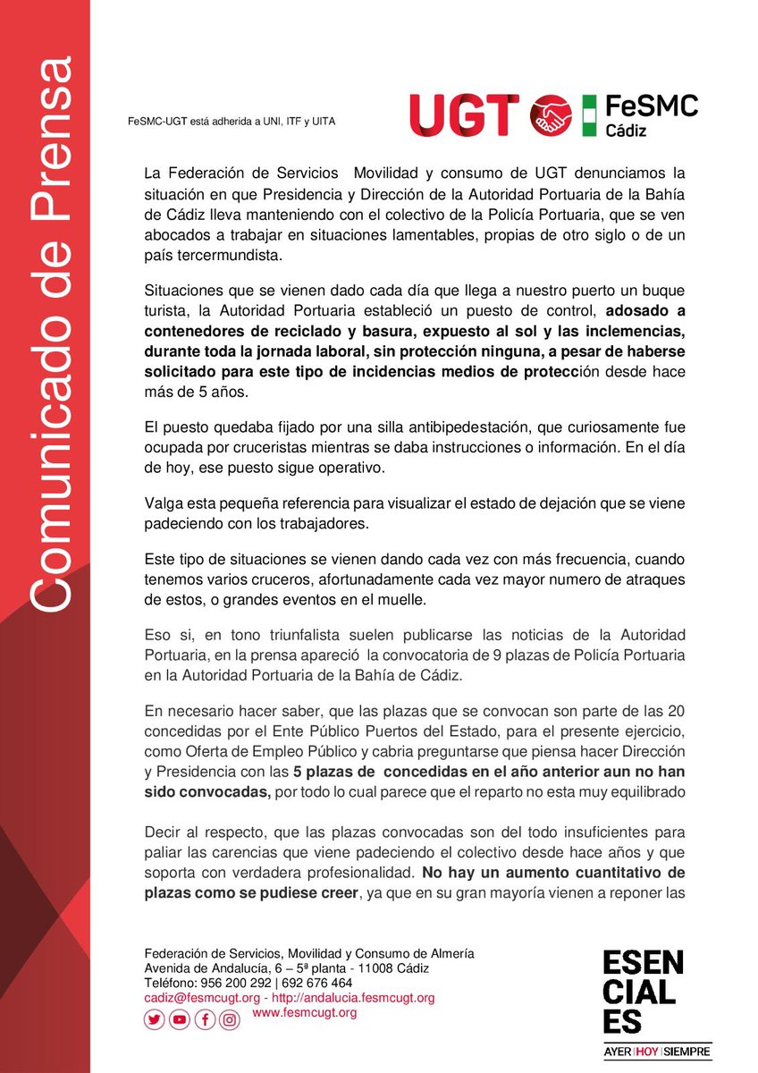 FeSMC UGT CADIZ tweet media