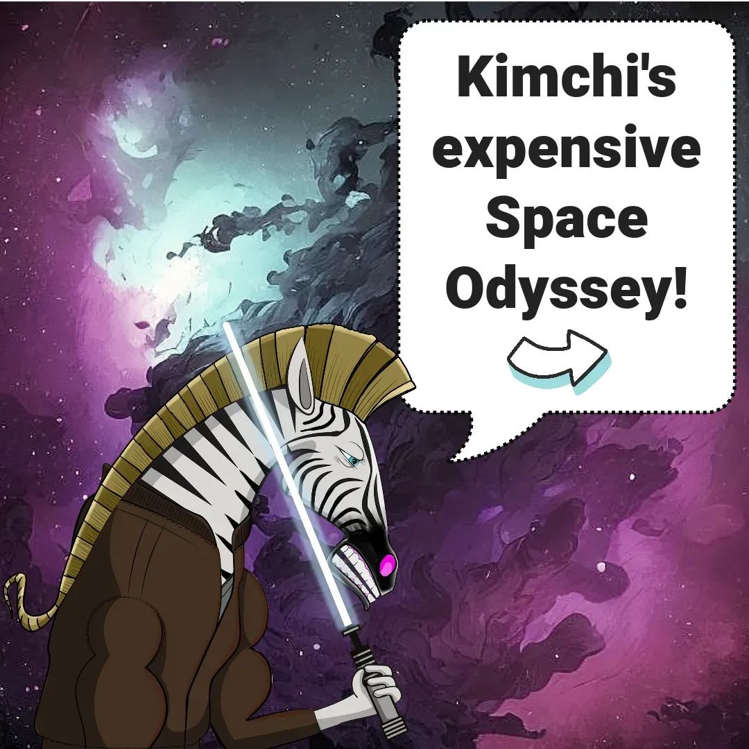 HangryAnimals's tweet photo. 🚀Blast off to flavour town!👩🔬South Korean scientists took several years to crack the cosmic code for Kimchi in space🌌🥬👇
#letsgethangry #hangryanimals #space #universe #science #galaxy #astronaut #scifi #planets #kimchi #comics #gaming #animation #food #art #creative #zebra https://t.co/HArONm1GE9