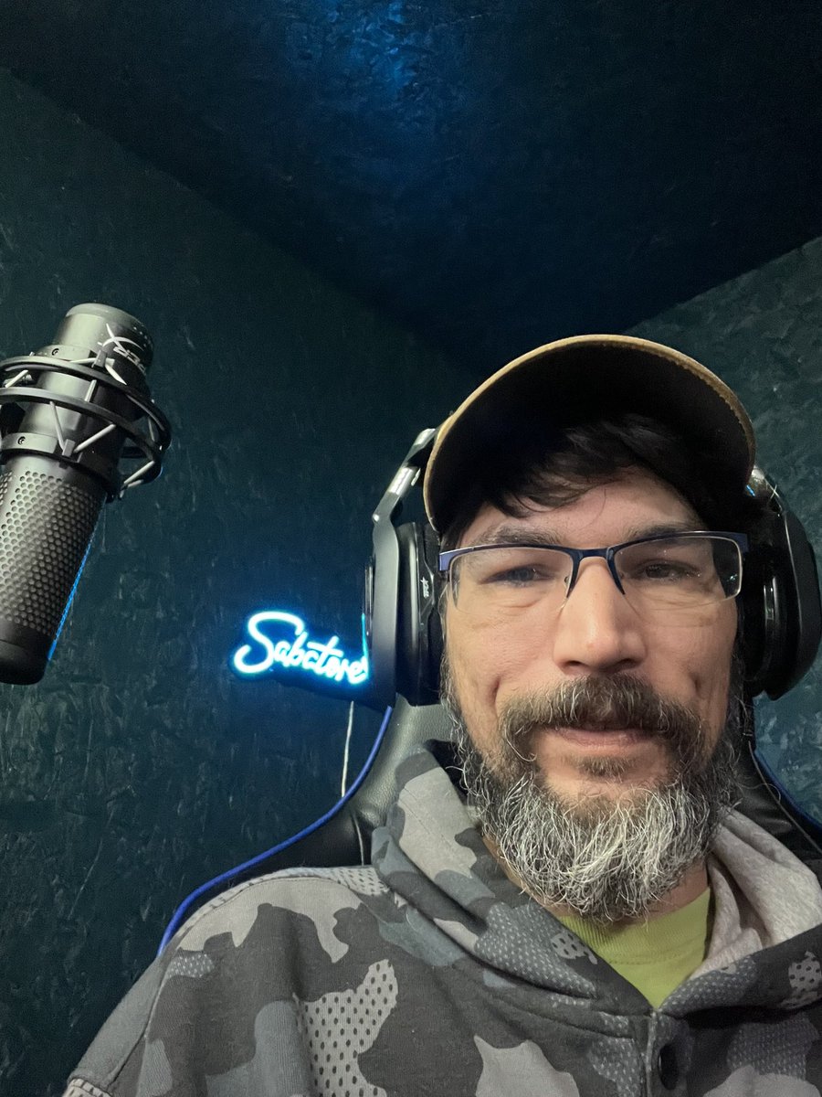Sabotore's tweet photo. Can’t think of a better way to spend my 40th video games… stop by the stream and say hi I’m back… https://t.co/bnN4AWWf0t