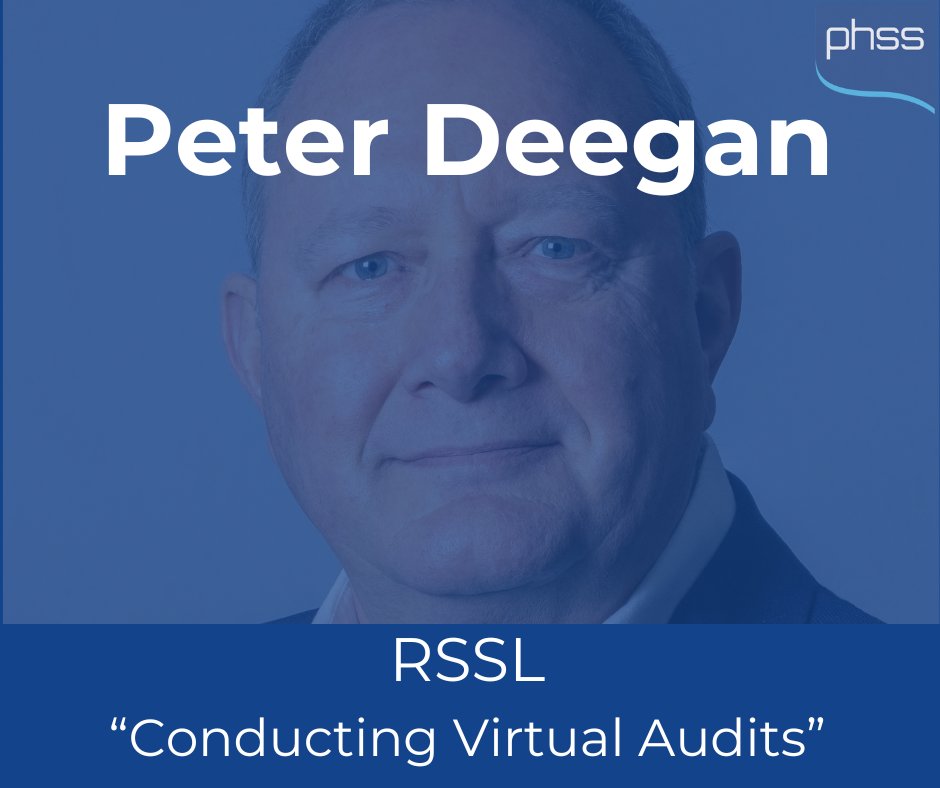 PHSSociety's tweet image. Peter Deegan will be presenting &quot;Conducting Virtual Audits&quot; at the QP Forum Conference on 2nd November. #RSSL #PHSS #QP.
Book your ticket ow.ly/EJr250PTmuB