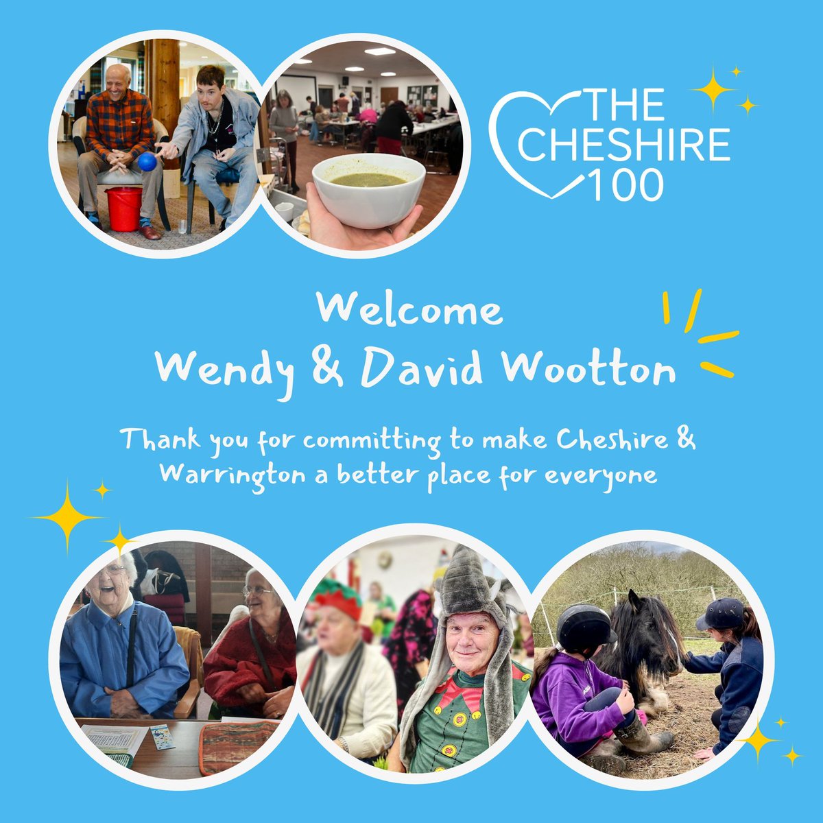 Welcome to the Cheshire 100 Supporters Club! Our individual donors allow CCF to build a happier, fairer and stronger county for all. Thank you so much for your support ⭐ Find out more - buff.ly/3CREKEq #CCF #Cheshire