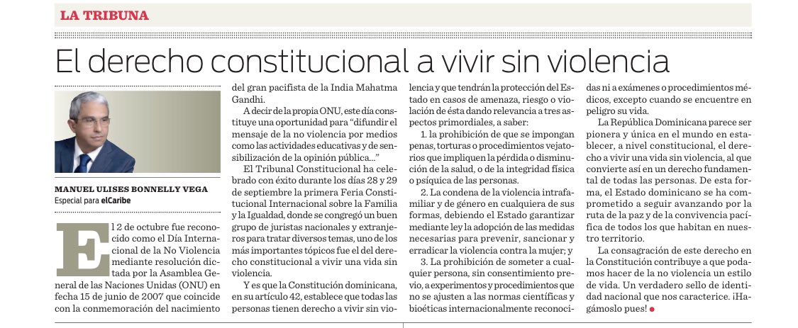 ubonelly's tweet photo. Buenos días comparto con todos ustedes mi artículo de hoy jueves 5 de octubre de 2023. En El Caribe. https://t.co/7JMvgRQk2Z https://t.co/Alik7XjTnM