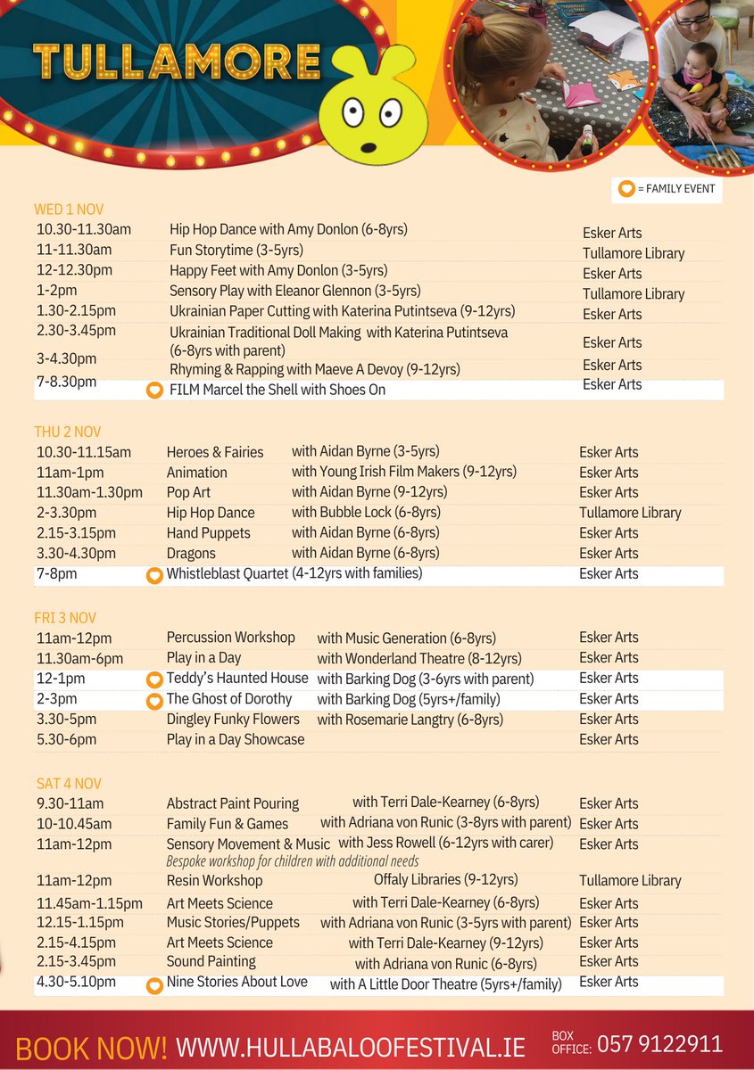 Hullabaloo! Offaly's Children's Arts Festival tweet media