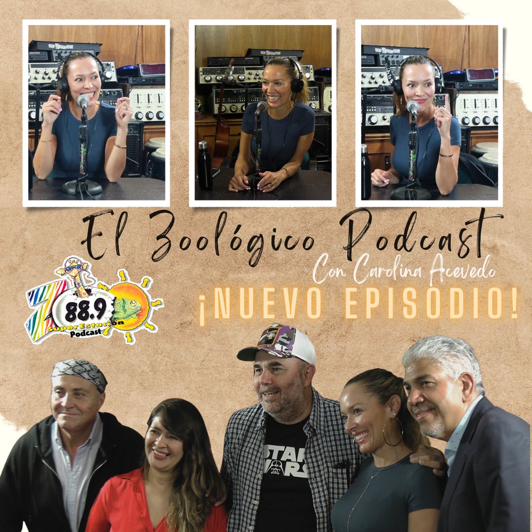 Superestacion's tweet photo. ¡De Pies a Cabeza! Descubre el lado más íntimo de Carolina Acevedo, anécdotas, risas, su familia, su paso por Masterchef en #Elzoologicopodcast Una charla que no te puedes perder. 🎙️🌟 #CarolinaAcevedo #Entrevista #Masterchef 🎧 https://t.co/e9vu1xg6AA 🍏https://t.co/5g1JzZp4gs https://t.co/opZ1GalWHz