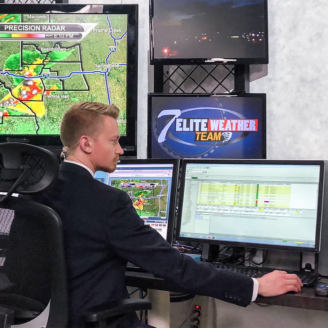 Avid's tweet photo. 📺 Weather news at KHQA
📷 https://t.co/ty7JRVg9YE
#inews #khqa #weather #tvnews #newsproduction #broadcast #meteorology #avid https://t.co/FjKs5pk4Aa