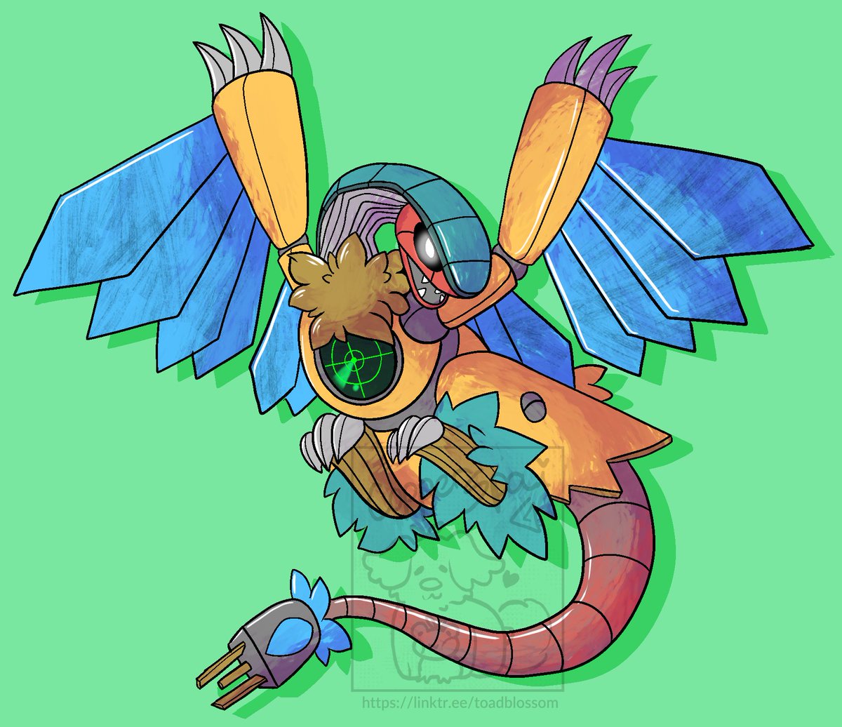 CopperSpai's tweet photo. Robot archen and archeops CM
#commission https://t.co/pXknwDdQyL