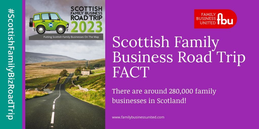 Paul Andrews (@familybizpaul) on Twitter photo #ScottishFamilyBizRoadTrip FACT - Did you know that there are 280,000 family businesses in Scotland today? <a href="/littlescars/">Little's Chauffeur Drive</a> @aab_accountants <a href="/brooksmacdonald/">Brooks Macdonald</a> <a href="/turcanconnell/">Turcan Connell</a> <a href="/foodanddrinksco/">Scotsman food&drink</a> <a href="/bgateway/">Business Gateway</a> <a href="/metroscotland/">Metro Scotland</a> <a href="/scotdevint/">Scottish Development International</a> <a href="/FSB_Scotland/">FSB Scotland</a> #ScottishFamilyBizRoadTrip FACT - Did you know that there are 280,000 family businesses in Scotland today? <a href="/littlescars/">Little's Chauffeur Drive</a> @aab_accountants <a href="/brooksmacdonald/">Brooks Macdonald</a> <a href="/turcanconnell/">Turcan Connell</a> <a href="/foodanddrinksco/">Scotsman food&drink</a> <a href="/bgateway/">Business Gateway</a> <a href="/metroscotland/">Metro Scotland</a> <a href="/scotdevint/">Scottish Development International</a> <a href="/FSB_Scotland/">FSB Scotland</a>