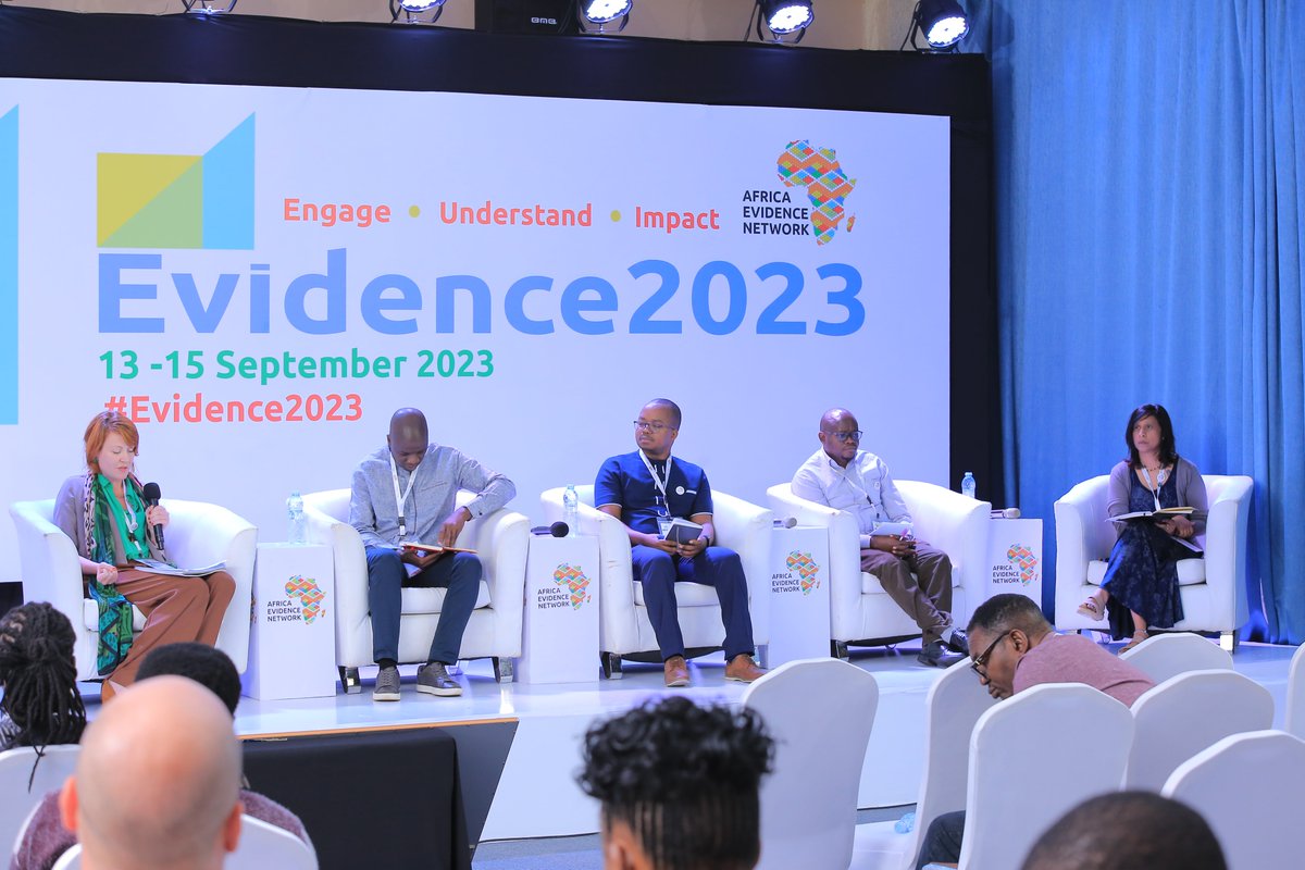 Discussions on how to advance the 'localisation' agenda featured prominently at #Evidence2023. Session 9 & 11 brought together key funders & #EIDM practitioners to share perspectives on how to ensure substantive southern ownership. View the video: shorturl.at/gIZ01.