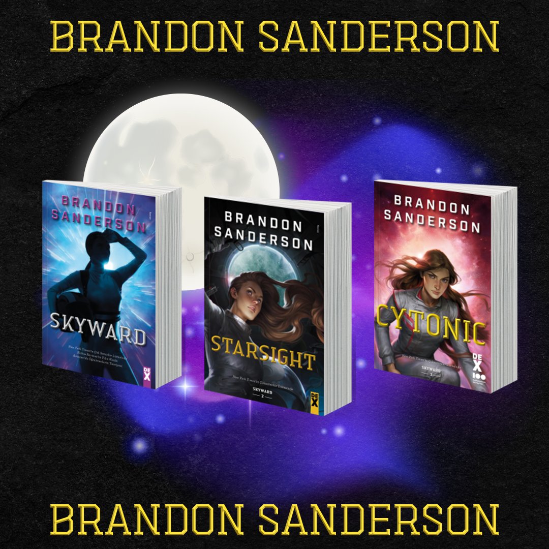 DEXpub's tweet photo. Bilimkurgu ve fantastiğin günümüzdeki en büyük yazarlarından biri olan @BrandSanderson’ın, geleceği için savaşan bir genç kızın insanlığın kaderini değiştirecek sırlarla dolu hikâyesini konu alan #Sykward serisine raflarınızda yer açın! 💥

#DexPub #OkumakİyiGelir https://t.co/54nXaUt4UD