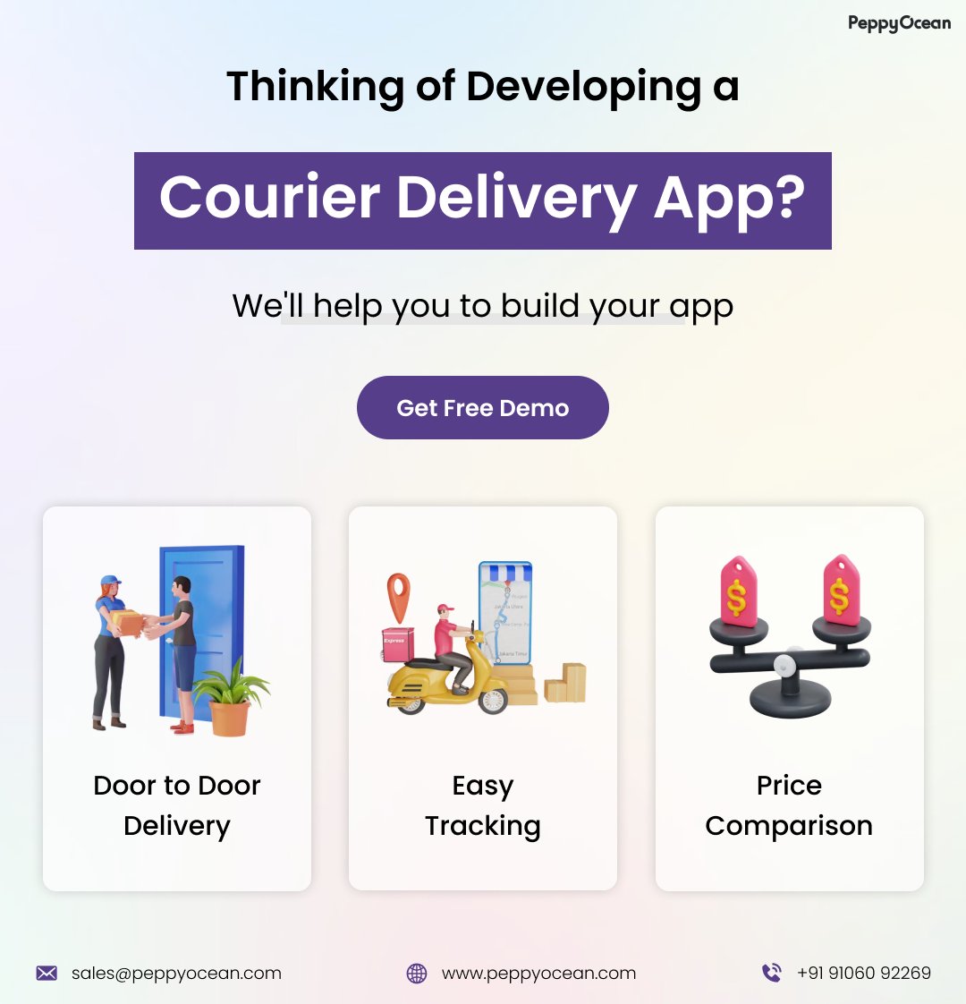 PeppyOcean's tweet image. Revolutionize your delivery game with our cutting-edge #courierdeliveryapp! 🚚📲 Our readymade solutions are your ticket to dominating the #logistics market. 🔥 Ready to seize success?

Let&apos;s get started! 👉 bit.ly/3ZKhWC7
.
.
#courierappdevelopment #business #courierapp