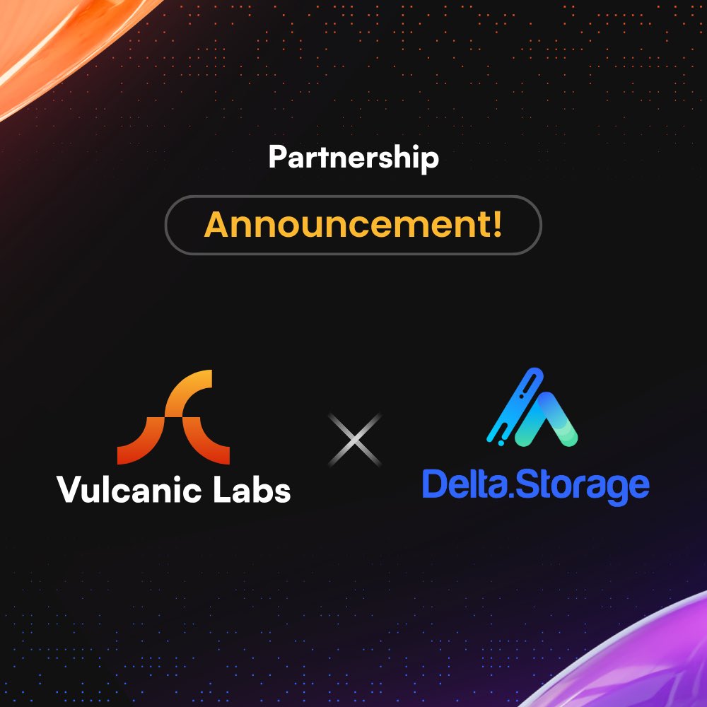 VulcanicLabs's tweet photo. Vulcanic Labs teams up with Delta Storage — a decentralized archival solution that harnesses the power of an advanced decentralized storage network, ensuring unparalleled data availability and seamless retrieval for all your valuable information.
#VulcanicLabs #DeltaStorage https://t.co/vAE0GGrDyD