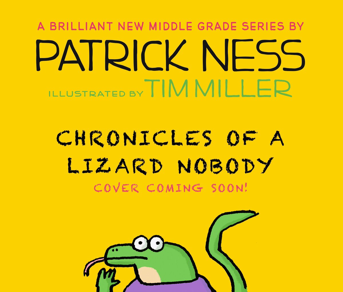 New book announcement! “Chronicles of a Lizard Nobody”, with illustrations by Tim Miller, is out next year. I’ve been thinking about these sweet little weirdos for at least a decade, and it was finally time.