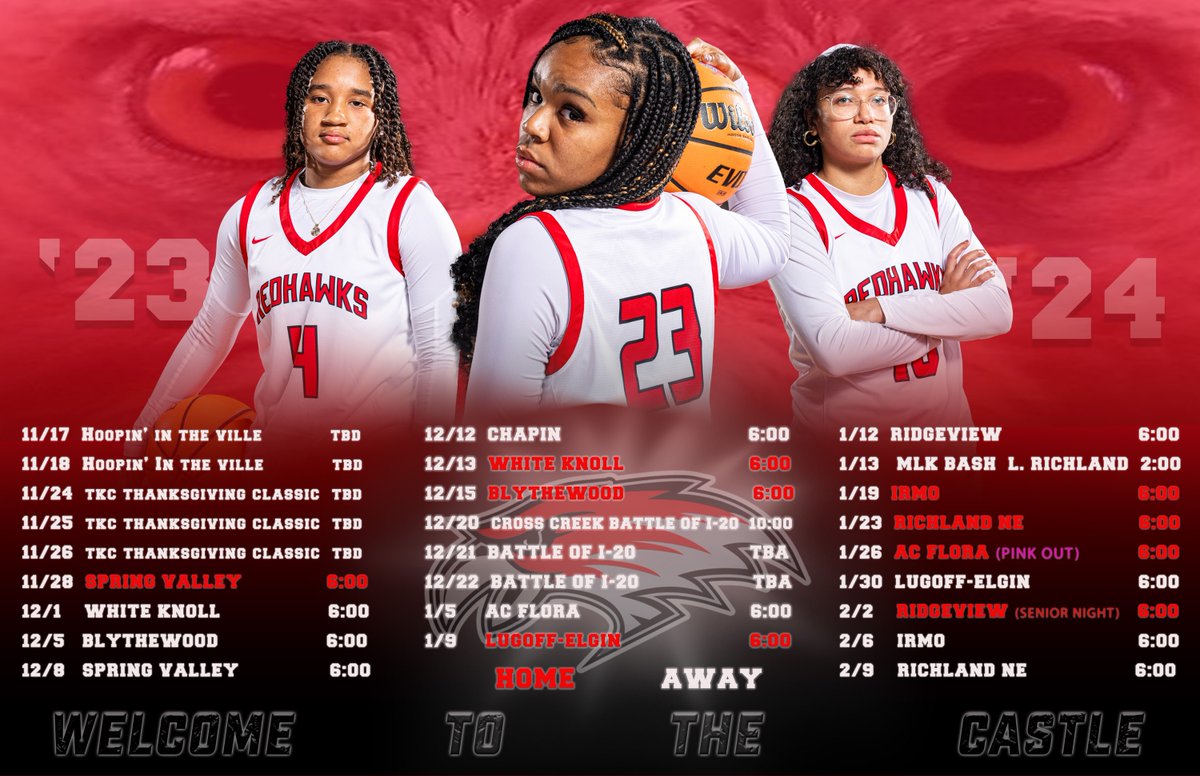 🚨 2023-2024🏀SCHEDULE DROP🚨