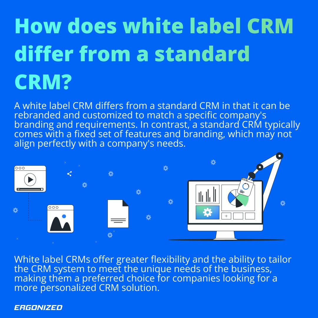 Ergonized's tweet photo. What is a #whitelabelCRM? Let's dive into some #CRMsolution questions &amp; answers together! More in the next tweet🔽

📩 Feel free to drop us a line at info@ergonized.com to get acquainted with our #CRMpackages and book a demo.

#CRM #Salesforce #ERP #Ergonized https://t.co/dqBg5FMXxD