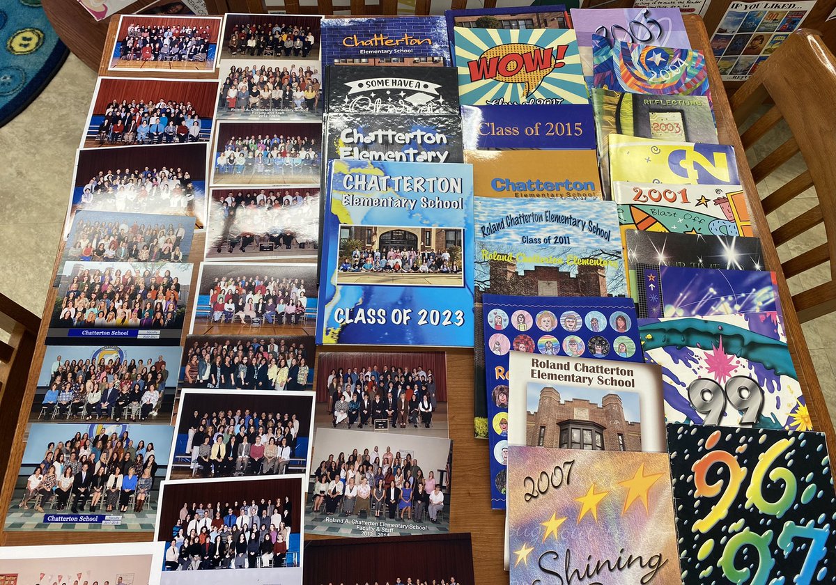 Gearing up for a great day with our retired staff members today!  We are excited to celebrate Chatterton’s history and hear wonderful memories!