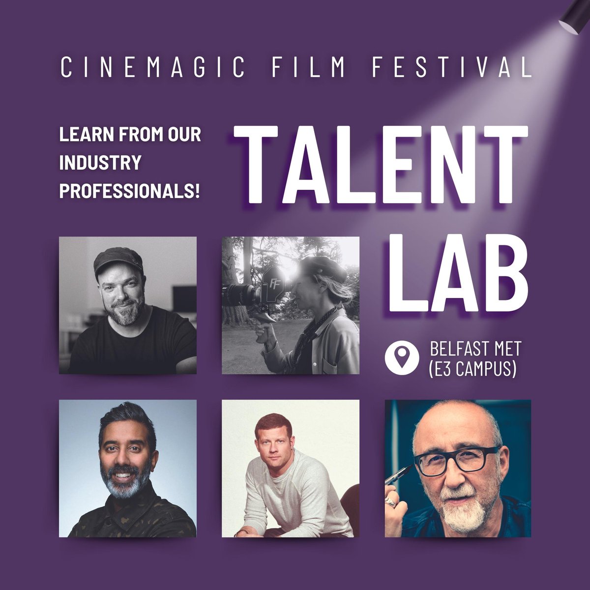 Cinemagic's tweet photo. Do you aspire to work in the #CreativeIndustries? We have an exciting line-up of #TalentLabs where you will engage in stimulating Q&amp;A sessions w/ industry professionals

🔗https://t.co/de8cJEZhW8

#Cinemagic #Scriptwriting #BeInspired #CreativeCareers #IndustryProfessionals (1/2) https://t.co/FsHOxKnDKy