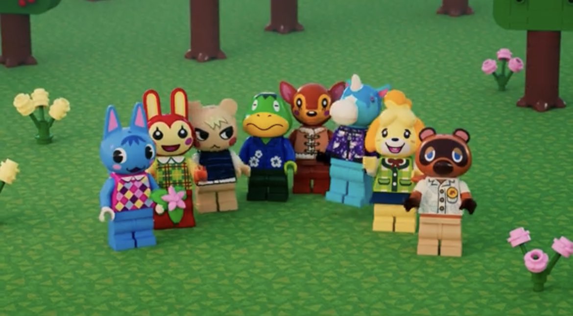 THEYRE MAKING ANIMAL CROSSING LEGOS EVERYBODY SHUT UP