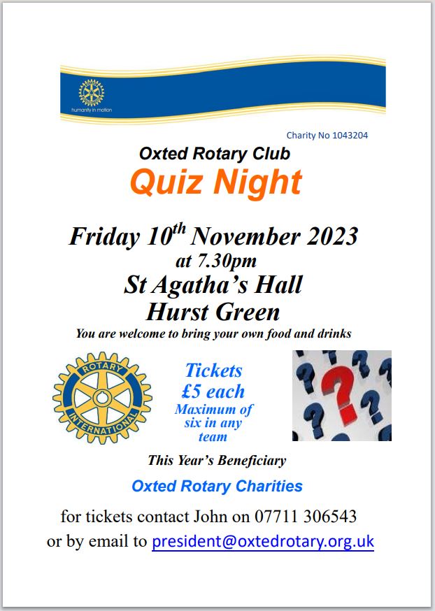 Oxted Rotary tweet media