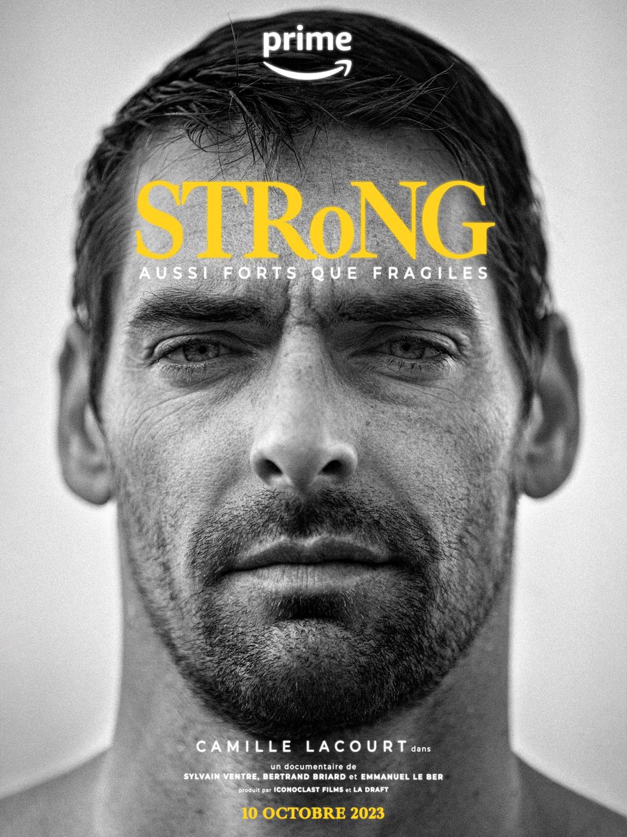 FFNatation's tweet image. Prime Video annonce le lancement de « STRoNG, aussi forts que fragiles », un documentaire inédit sur la santé mentale chez les sportifs de haut niveau avec le témoignage de Camille LACOURT. 
À découvrir le 10 octobre sur @PrimeVideo ! 
Bande annonce 👉🏼 m.youtube.com/watch?v=3z1SIj…