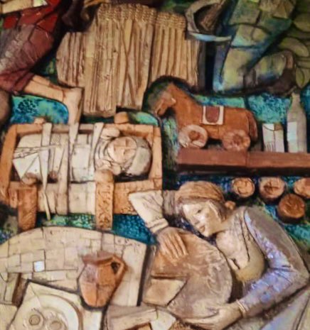 AlessandroForn6's tweet image. DEDICATED TO @gmaddal3 Renzo #IGNE, "DECORATIVE CERAMIC FRIEZE" #art #arttwit #Gesture #iloveart #torino #turin #RenzoIgne #Frieze #ArtLovers #sculpture #Ceramic #ArtisticFrieze #CeramicArt #hospital #Fatebenefratelli #SanMaurizio #Castellamonte #SanMaurizioCanavese #Canavese