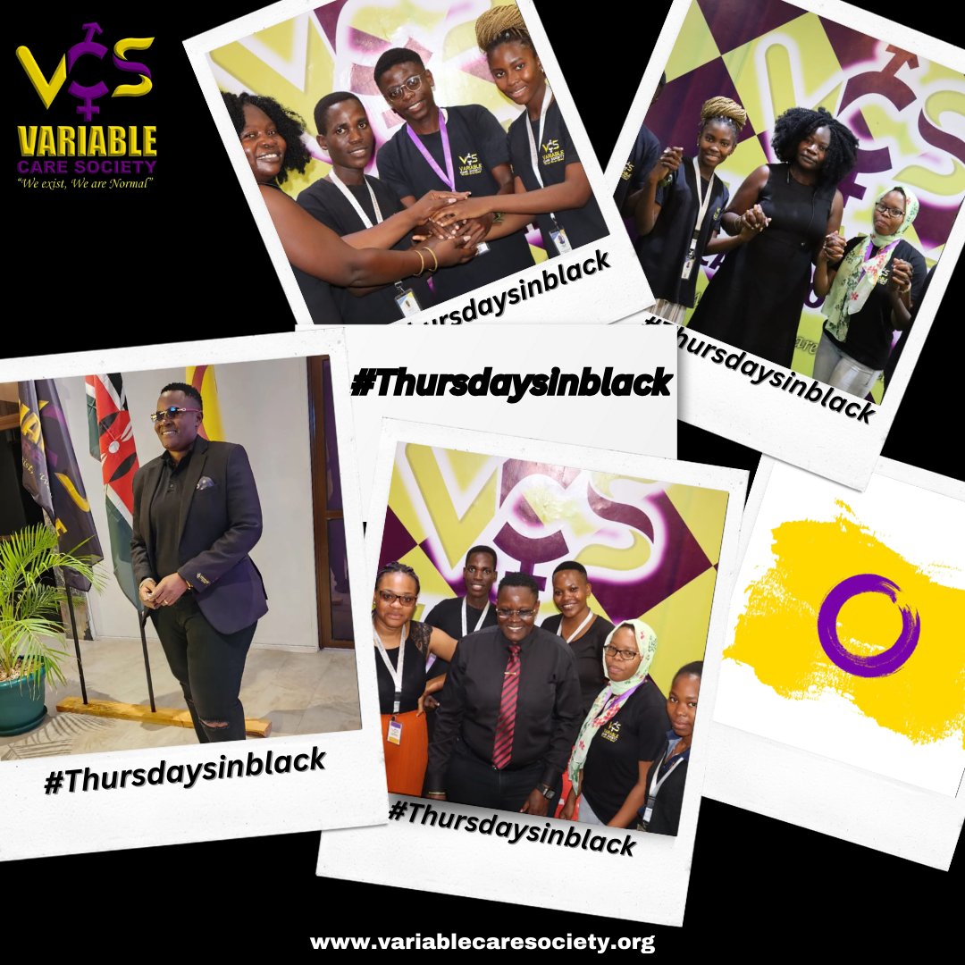 variablecare's tweet photo. Thursdays in Black is a global movement for a world without rape, violence and a symbol of resistance against practices that permit rape and violence. This campaign aims to raise awareness about gender-based violence and to encourage people to speak out against it.
#intersex https://t.co/r0wbhV5M5B