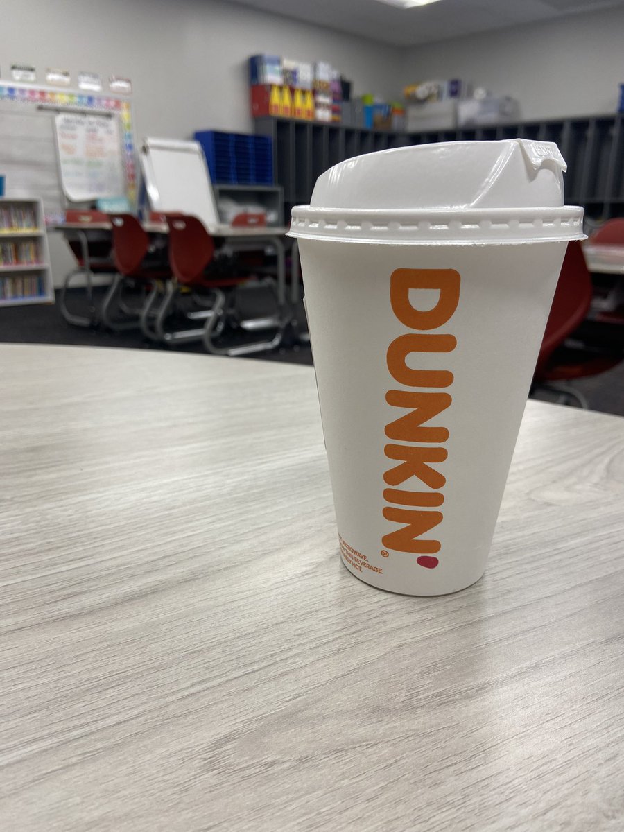 MrsBulthuis's tweet photo. Thanks @dunkindonuts for the coffee in honor of World Teacher Day! https://t.co/Rs99tzShSs